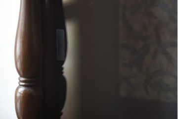 レトロ家具　和製アンティーク　古い木製のレトロな本箱