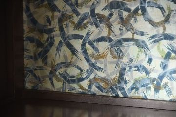 レトロ家具　和製アンティーク　古い木製のレトロな本箱