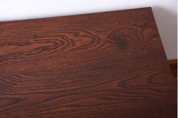 アンティーク家具　和製アンティーク　骨太で重厚な古い木製の作業台(カウンターテーブル)(1)