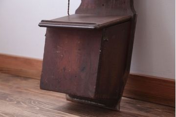 アンティーク雑貨　大正〜昭和初期　古いデルビル磁石式電話機