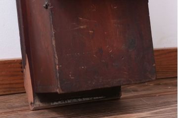 アンティーク雑貨　大正〜昭和初期　古いデルビル磁石式電話機