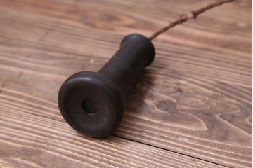 アンティーク雑貨　大正〜昭和初期　古いデルビル磁石式電話機