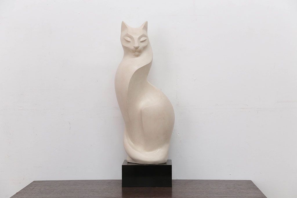 アンティーク雑貨　Austin(オースティン)・A.DANEL作　Magic　猫の置物(オブジェ)