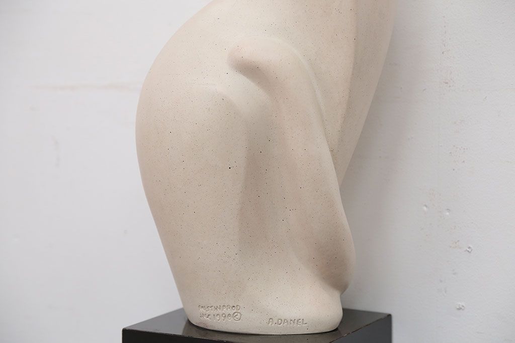 アンティーク雑貨　Austin(オースティン)・A.DANEL作　Magic　猫の置物(オブジェ)