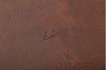 アンティーク雑貨　和製アンティーク　古い木製のレトロなトレー(お盆)(3)