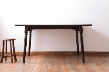 中古　松本民芸家具　ダイニングテーブル