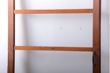 和製アンティーク　背の高いモールガラス入りドア