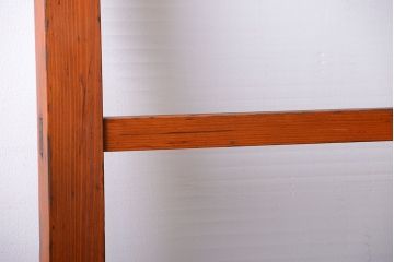 和製アンティーク　背の高いモールガラス入りドア