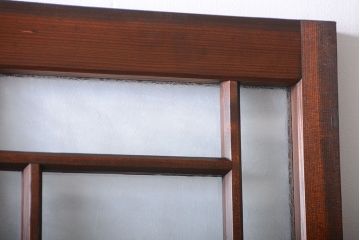 アンティーク　結霜ガラス入り!モダンなドア