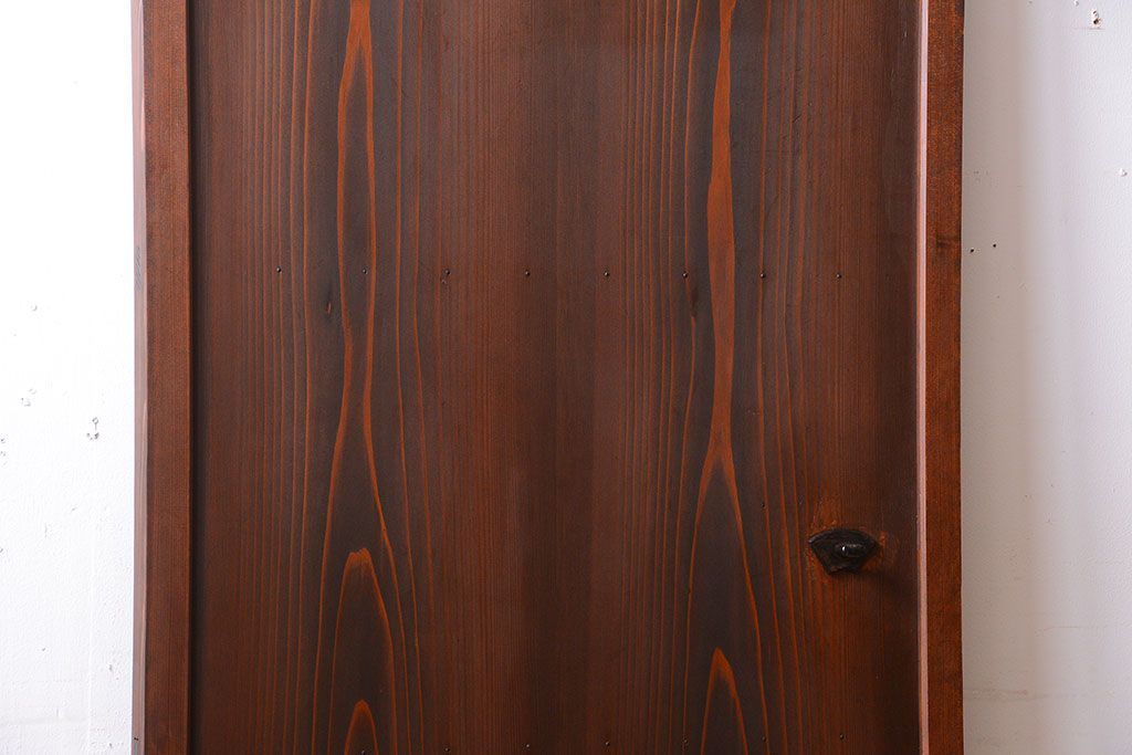 アンティーク　結霜ガラス入り!モダンなドア