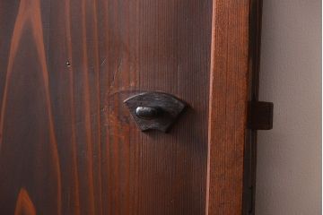 アンティーク　結霜ガラス入り!モダンなドア