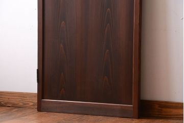 アンティーク　結霜ガラス入り!モダンなドア