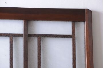 アンティーク　結霜ガラス入り!モダンなドア