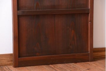 アンティーク　結霜ガラス入り!モダンなドア