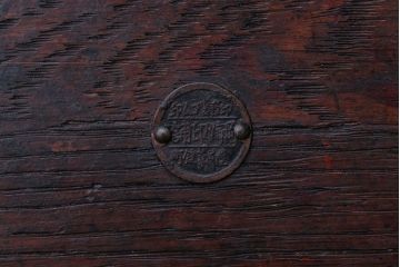 アンティーク雑貨　和製アンティーク　古いナラ材の小さな木箱