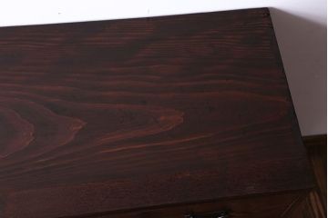 アンティーク家具　シンプルで上品なアンティーク衣装箪笥(チェスト)(2)