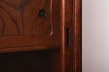 アンティーク家具　古民具・骨董　前面欅材のアンティーク茶箪笥