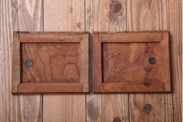 アンティーク家具　古民具・骨董　前面欅材のアンティーク茶箪笥