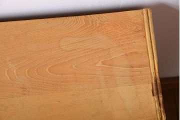 レトロ家具　昭和レトロ　古い木製のアンティーク糸ケース(小引き出し)