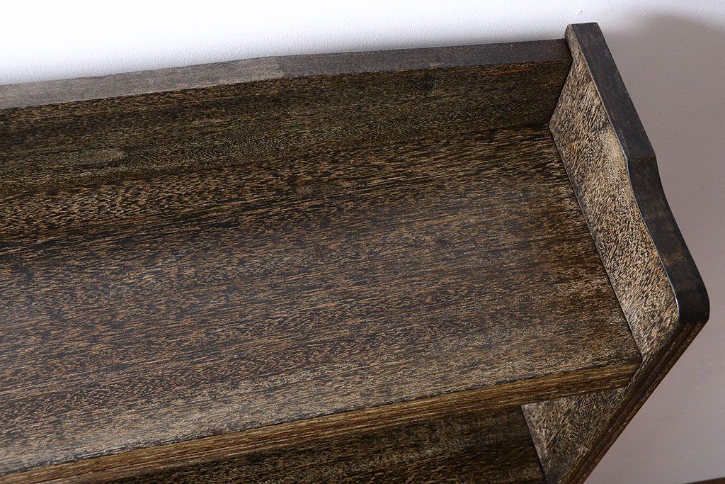 アンティーク家具　アンティーク　シンプルでシックな古い本棚