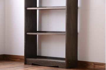 アンティーク家具　アンティーク　シンプルでシックな古い本棚