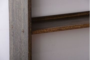 アンティーク家具　アンティーク　シンプルでシックな古い本棚