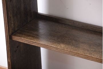 アンティーク家具　アンティーク　シンプルでシックな古い本棚