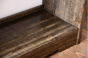 アンティーク家具　アンティーク　シンプルでシックな古い本棚