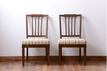 中古　カリモク　ドマーニ　ダイニングチェア2脚セット(定価1脚約6万円)