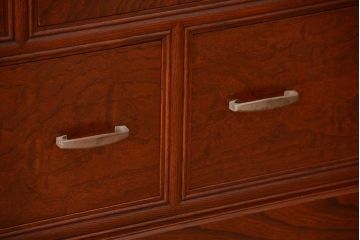 アンティーク家具　古民具・骨董　最高級品!三方欅無垢材の二段重ね収納棚