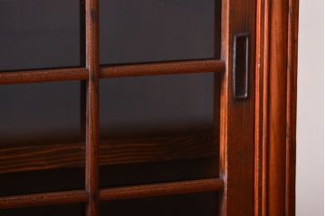 アンティーク家具　古民具・骨董　最高級品!三方欅無垢材の二段重ね収納棚