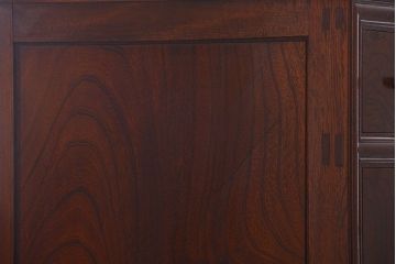 アンティーク家具　古民具・骨董　最高級品!三方欅無垢材の二段重ね収納棚