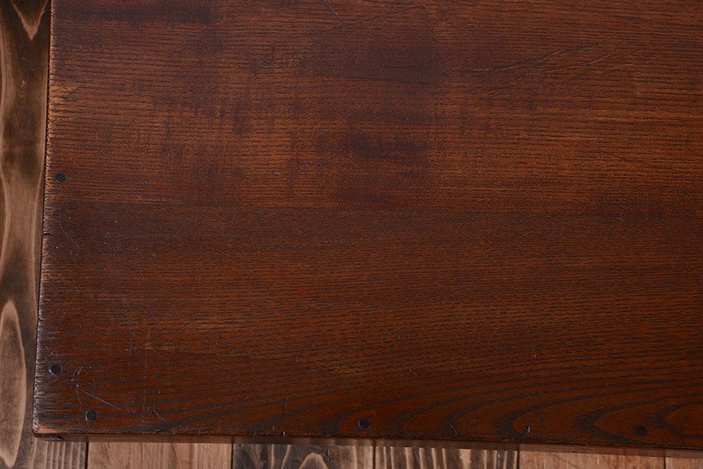 アンティーク雑貨　アンティーク　古い木の大きな収納ボックス(BOX・箱)