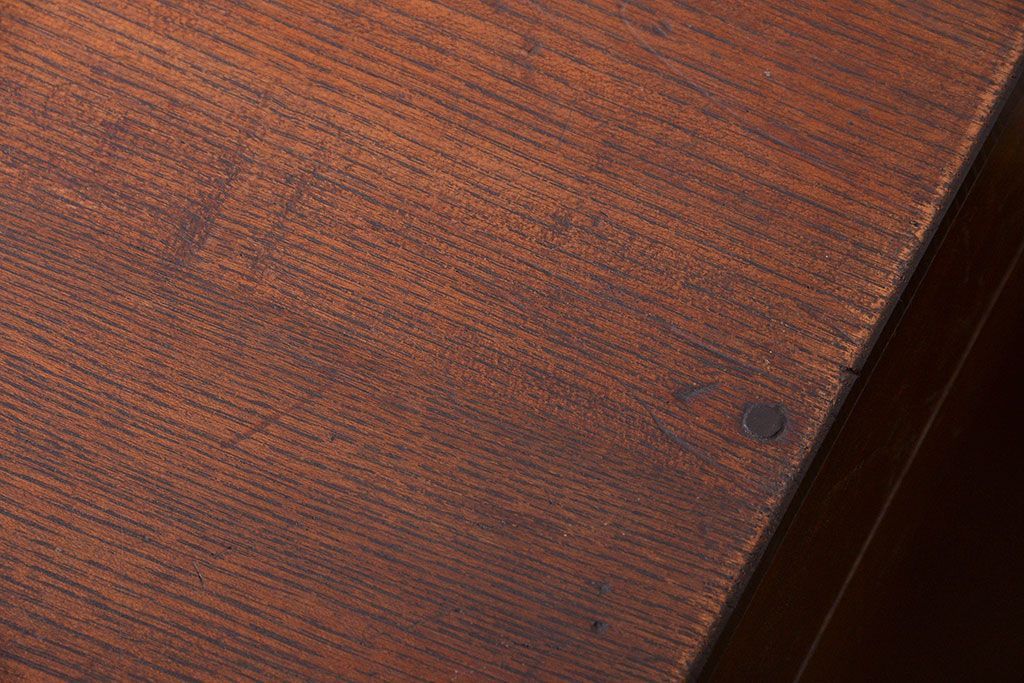 アンティーク雑貨　アンティーク　古い木の大きな収納ボックス(BOX・箱)