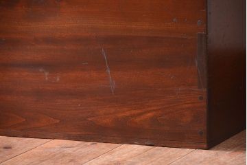 アンティーク雑貨　アンティーク　古い木の大きな収納ボックス(BOX・箱)