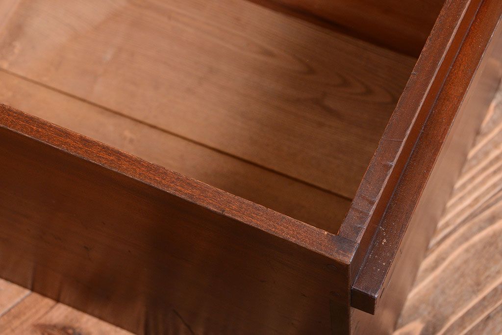 アンティーク雑貨　アンティーク　古い木の大きな収納ボックス(BOX・箱)