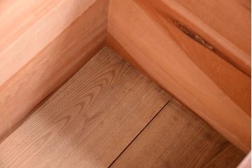 アンティーク雑貨　アンティーク　古い木の大きな収納ボックス(BOX・箱)