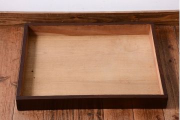 アンティーク雑貨　アンティーク　古い木の大きな収納ボックス(BOX・箱)