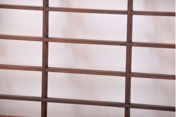和製アンティーク　小さな格子戸4枚セット