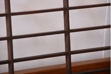 和製アンティーク　小さな格子戸4枚セット
