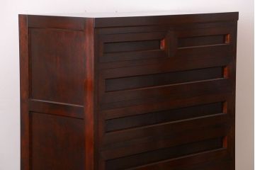 中古　松本民芸家具　D-34型高山式整理タンス(定価318000円)