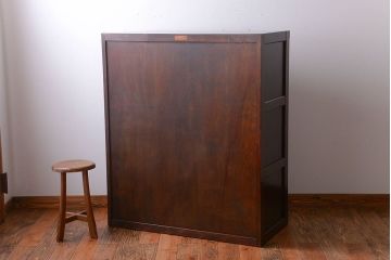 中古　松本民芸家具　D-34型高山式整理タンス(定価318000円)