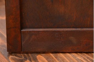 中古　松本民芸家具　D-34型高山式整理タンス(定価318000円)