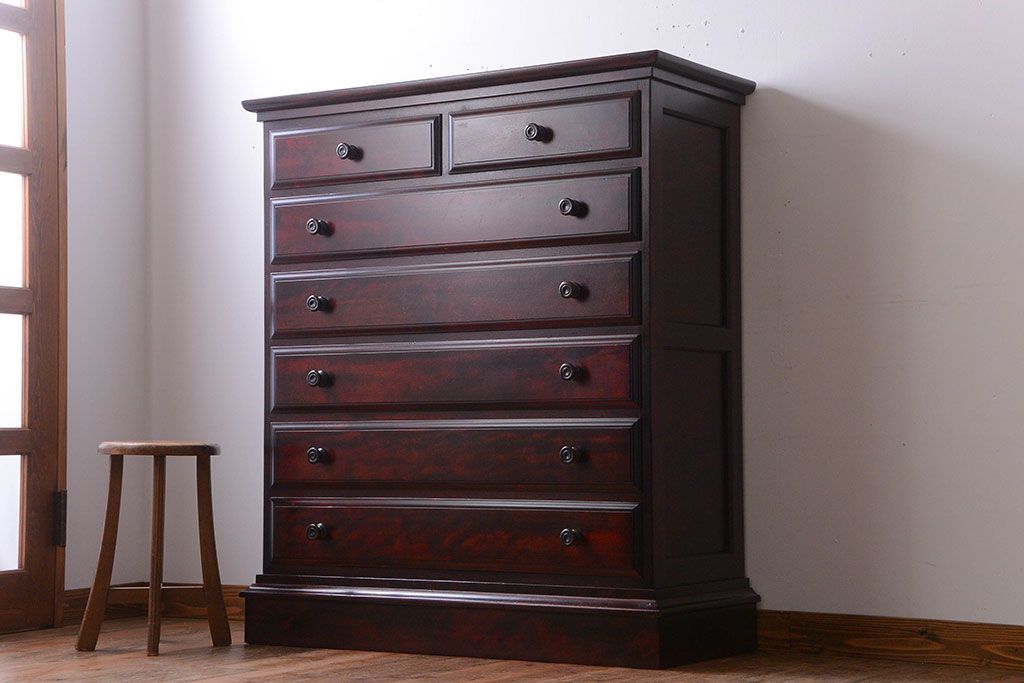 中古　民芸家具 シックでシンプルなチェスト