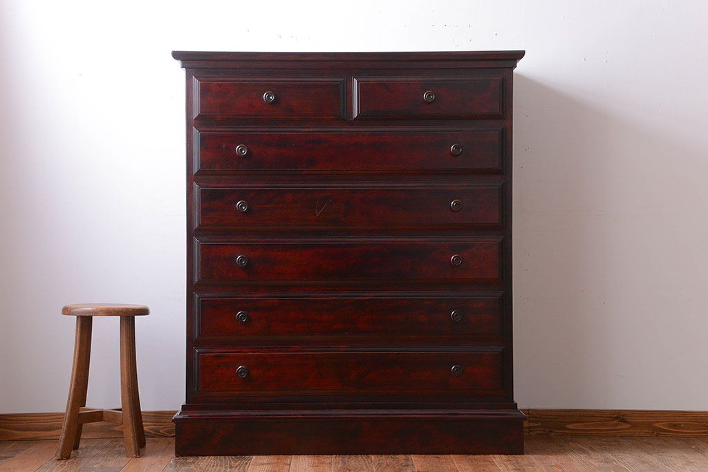 中古　民芸家具 シックでシンプルなチェスト