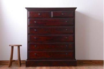 中古　民芸家具 シックでシンプルなチェスト