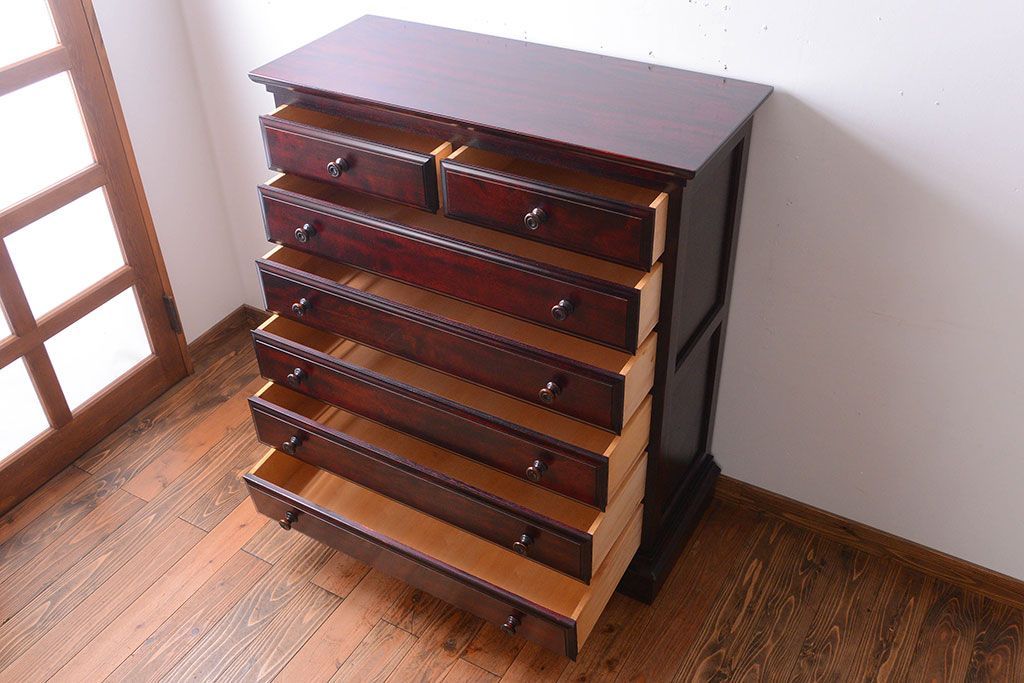 中古　民芸家具 シックでシンプルなチェスト