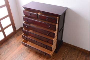 中古　民芸家具 シックでシンプルなチェスト