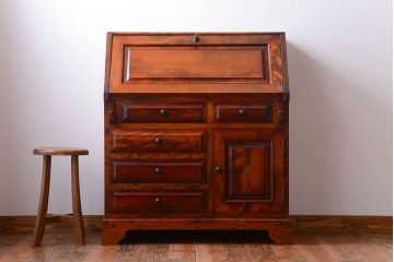 中古 九州民芸家具 ライティングビューロー