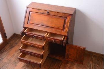 中古 九州民芸家具 ライティングビューロー